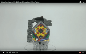 Marathon Sports Medal from Cheap Lapel Pins Factory
