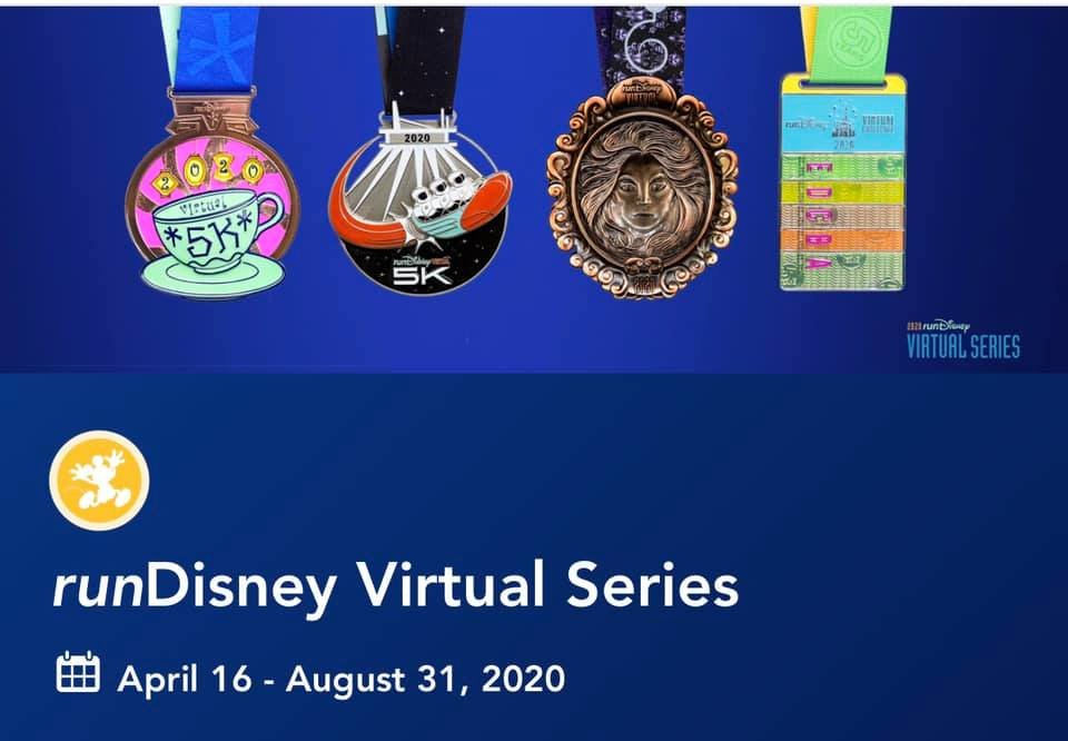 runDisney Virtual Series MEDAL