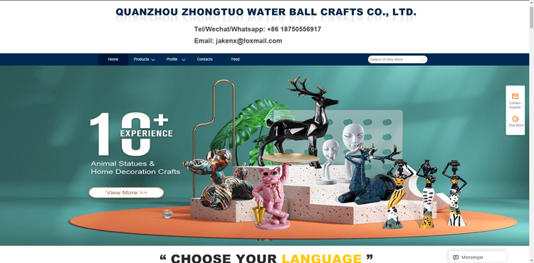 Quanzhou Zhongtuo Water Ball Crafts Co., Ltd