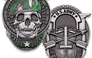 Custom Military Challenge Coins No Minimum
