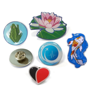 custom printed pins