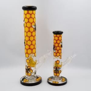 handmade custom glass bong