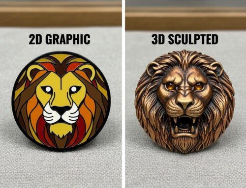 3D Mold vs. 2D Mold for Custom Pins: What’s the Difference?