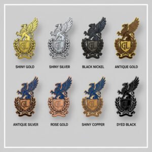 Custom Pin Metal Plating Options