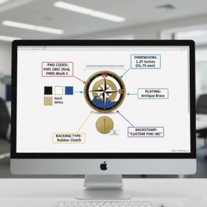 أفضل 7 أخطاء لتجنبها عند طلب دبابيس مخصصة من الخارج