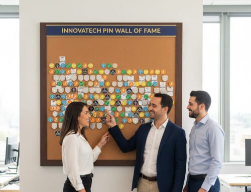 Case Study: How a Tech Company Boosted Employee Morale with Award Pins