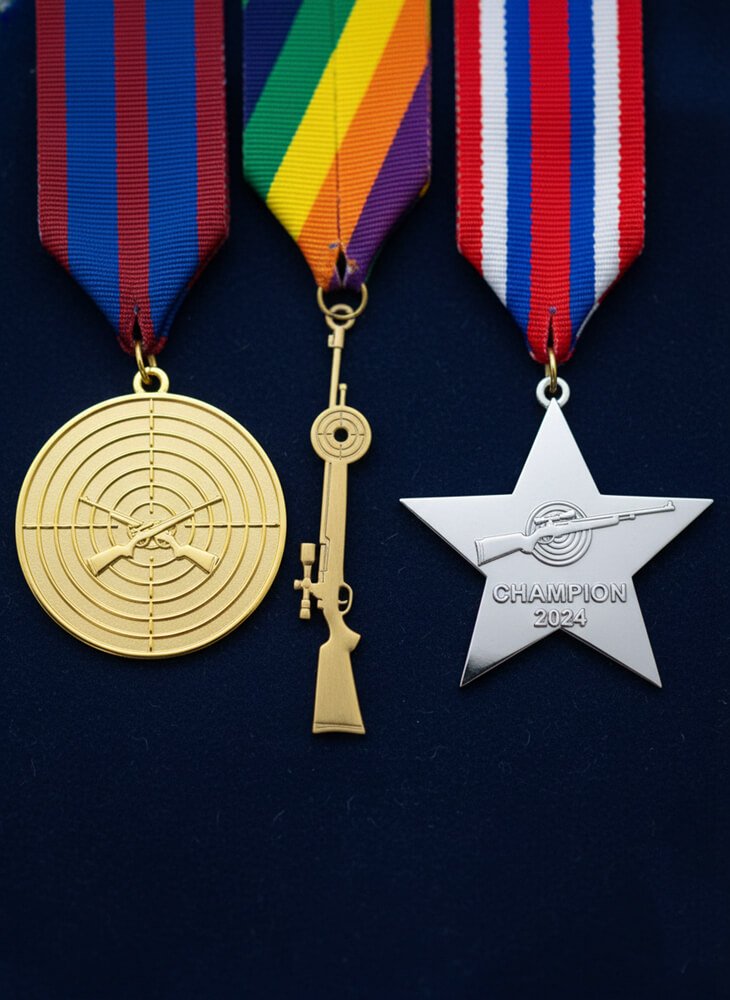 Custom Shooting Sport Medals