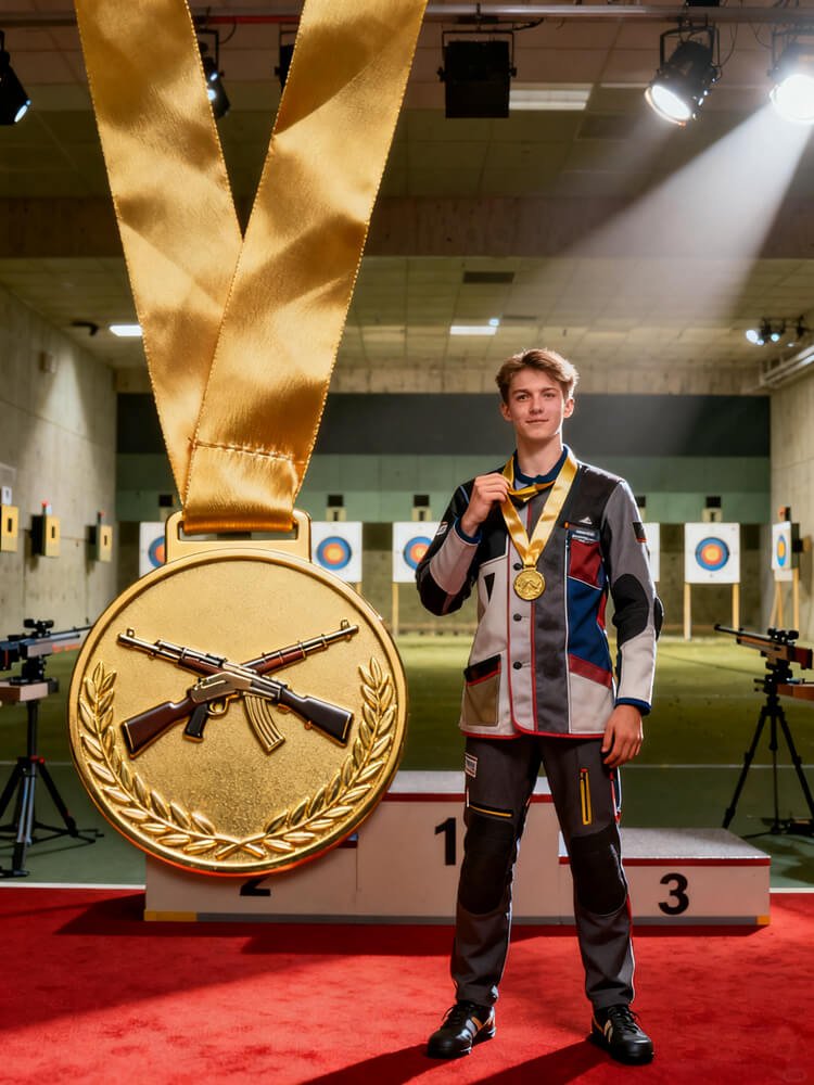 Custom Shooting Sport Medals