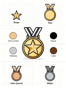 Custom Swimming Medals