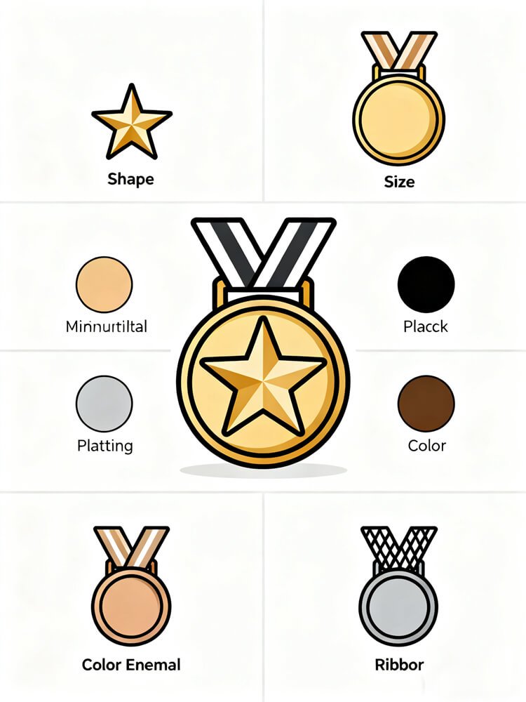 Custom Swimming Medals