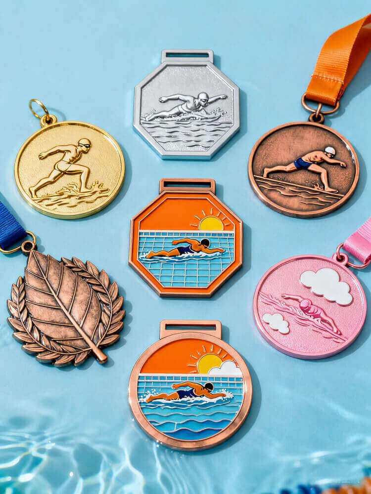 Custom Swimming Medals
