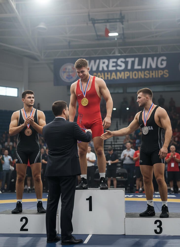 Custom Wrestling Medals