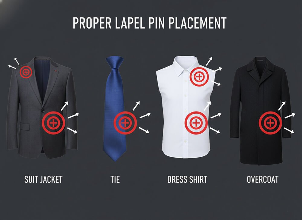 Guide to Lapel Pin Placement