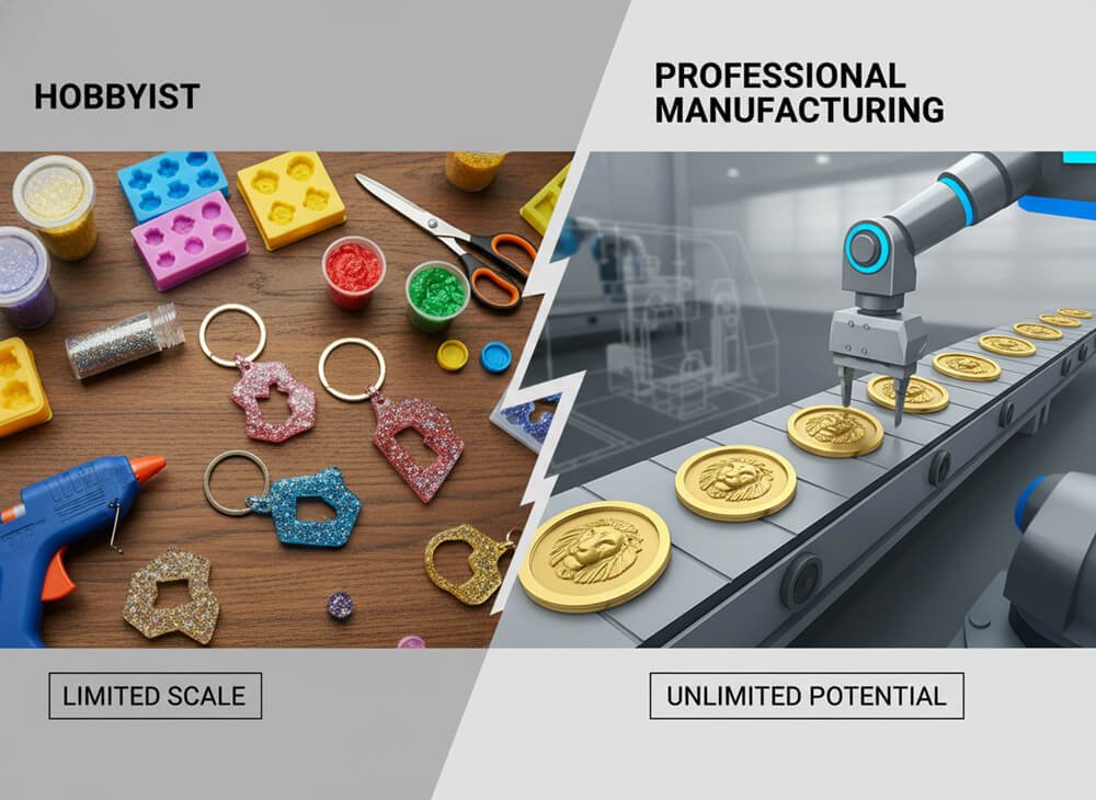 How to Make a Custom Keychain from a Factory