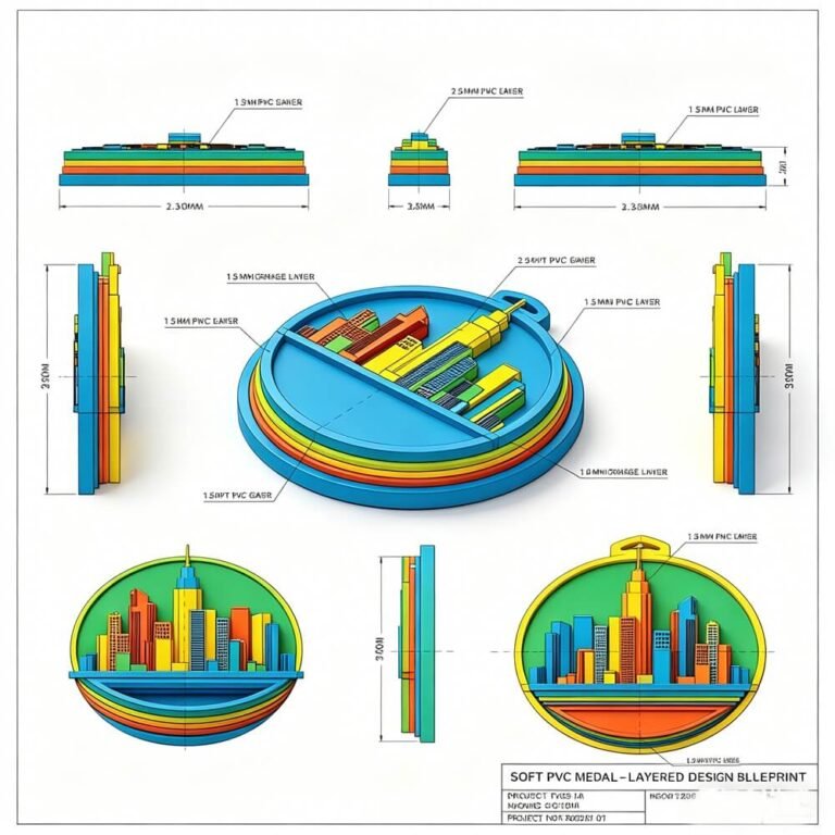 Custom PVC Medals | Enamel Pin Manufacturer in China